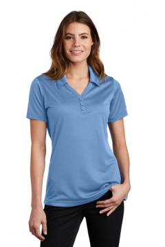 Female Micro Mesh Polo including Embroidered Whitson's Logo